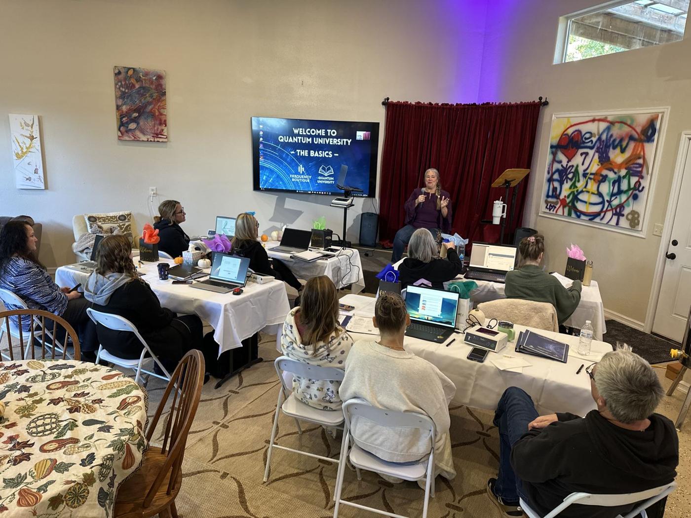 Practitioners learning together in the studio classroom